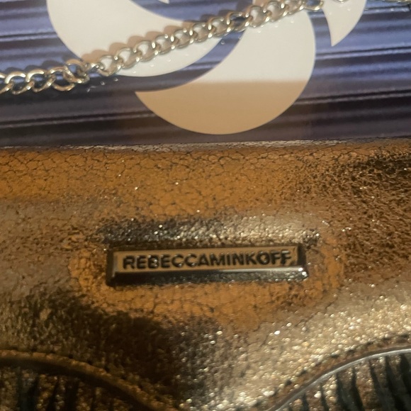 Rebecca Minkoff Gold Fringe Clutch - Picture 2 of 7
